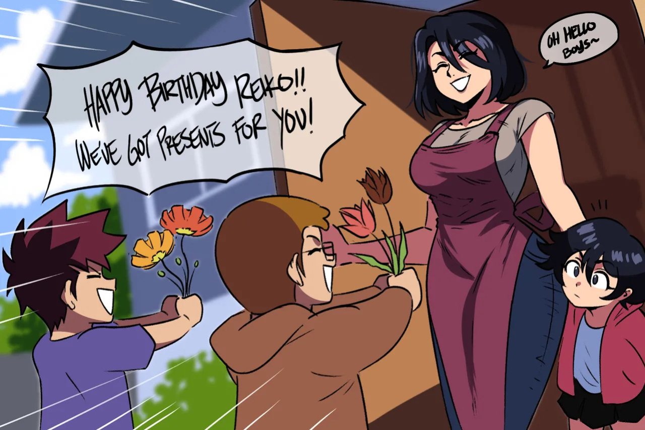 [Tuna Fat | Pommu] Reiko, Nikki & Mochi / The Dragon Tamer | Dragon TamerS [ongoing]