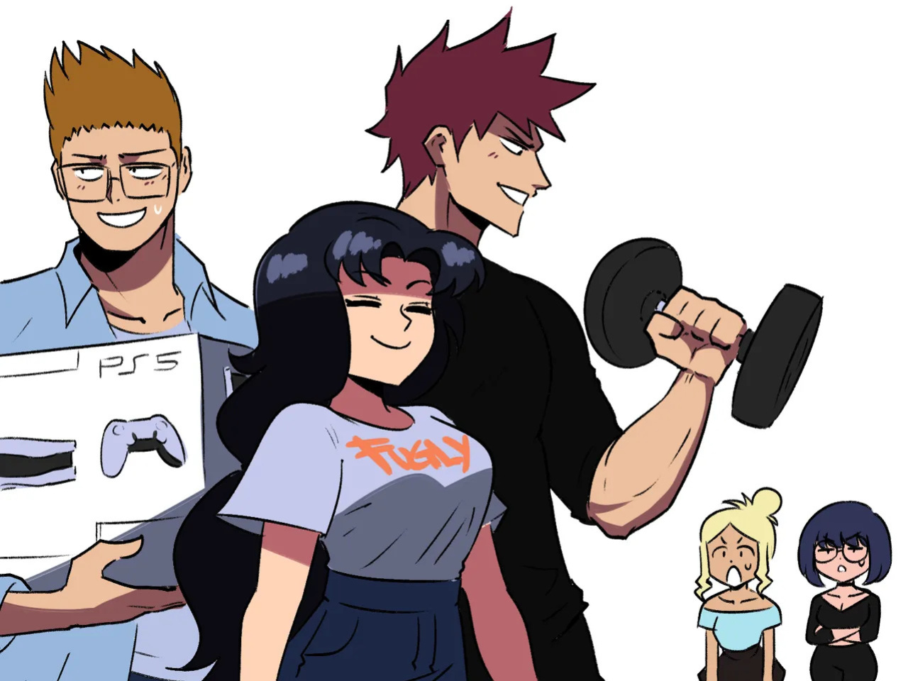 [Tuna Fat | Pommu] Reiko, Nikki & Mochi / The Dragon Tamer | Dragon TamerS [ongoing]