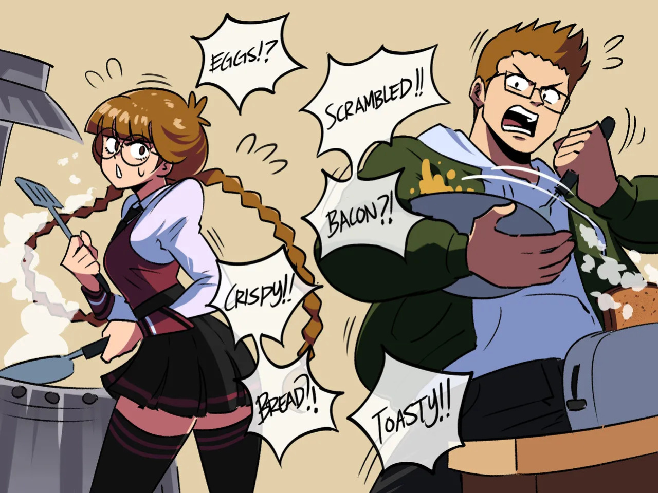 [Tuna Fat | Pommu] Reiko, Nikki & Mochi / The Dragon Tamer | Dragon TamerS [ongoing]
