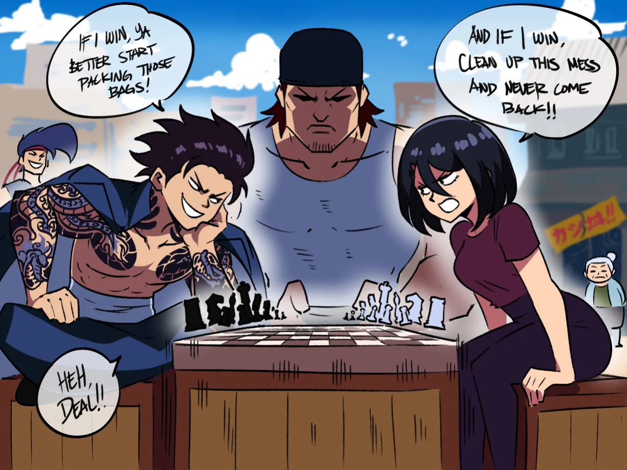 [Tuna Fat | Pommu] Reiko, Nikki & Mochi / The Dragon Tamer | Dragon TamerS [ongoing]