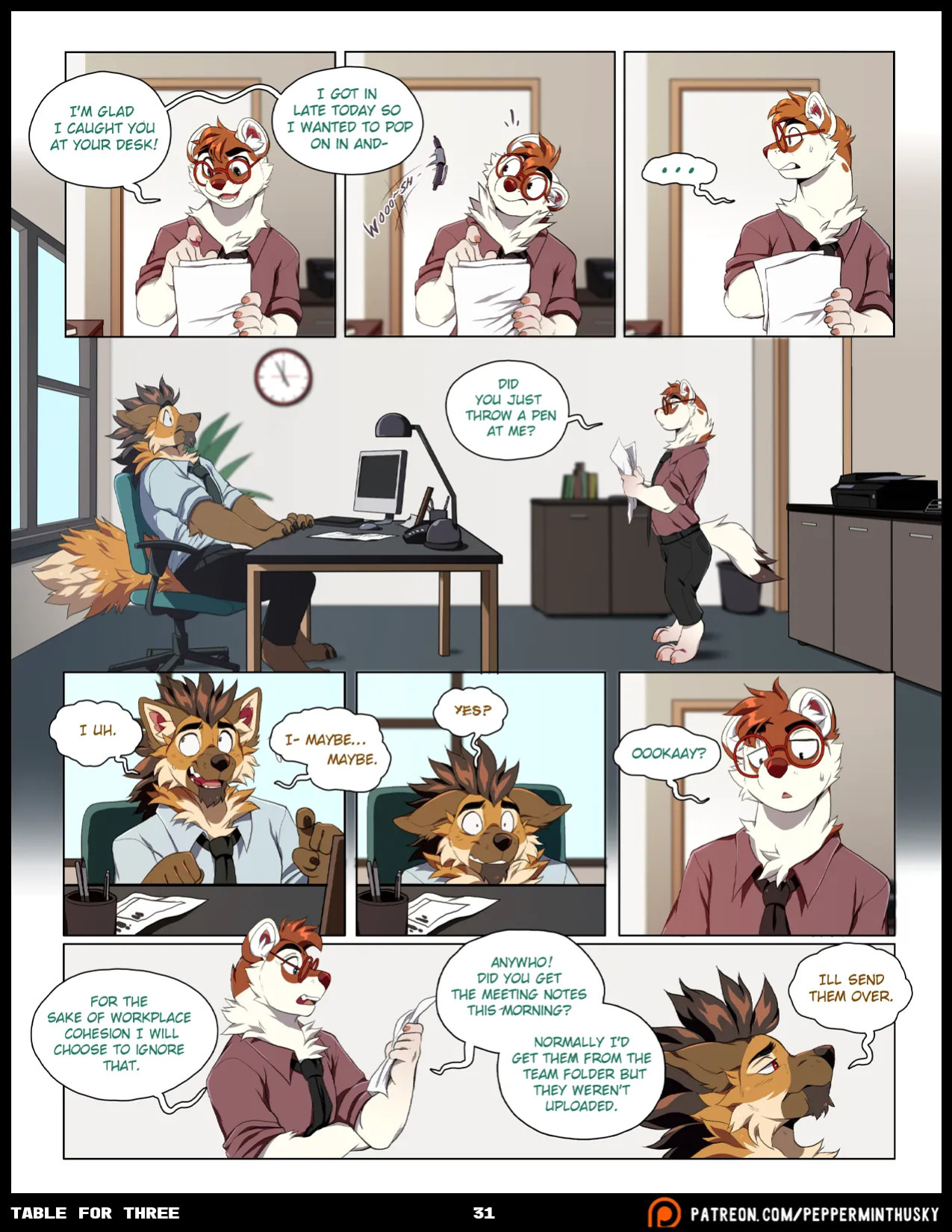 [PeppermintHusky (Roanoak/Ace)] Table for Three: Remix (Incomplete)