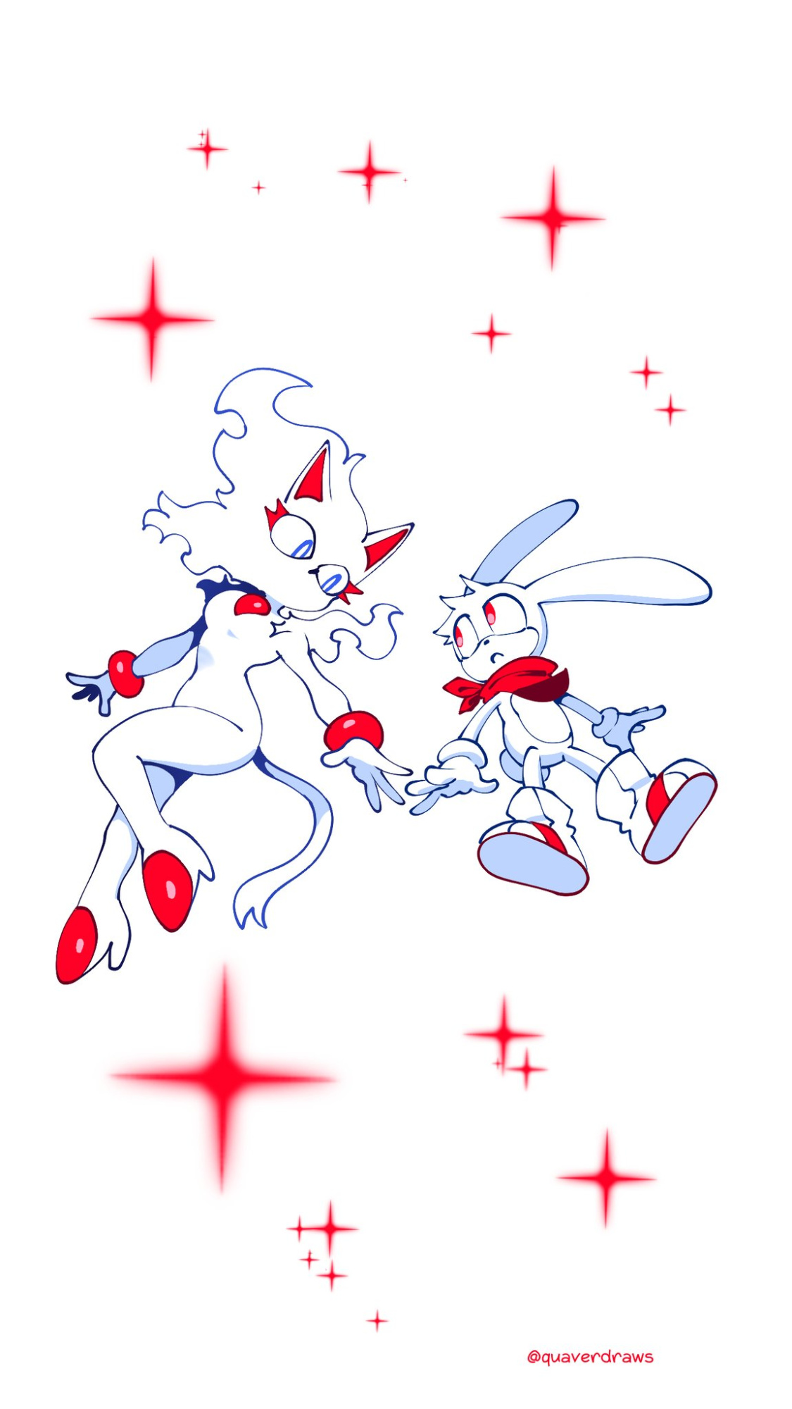 [Quaverdraws] Rush to the Dreamland (Prototype Sonic AU)