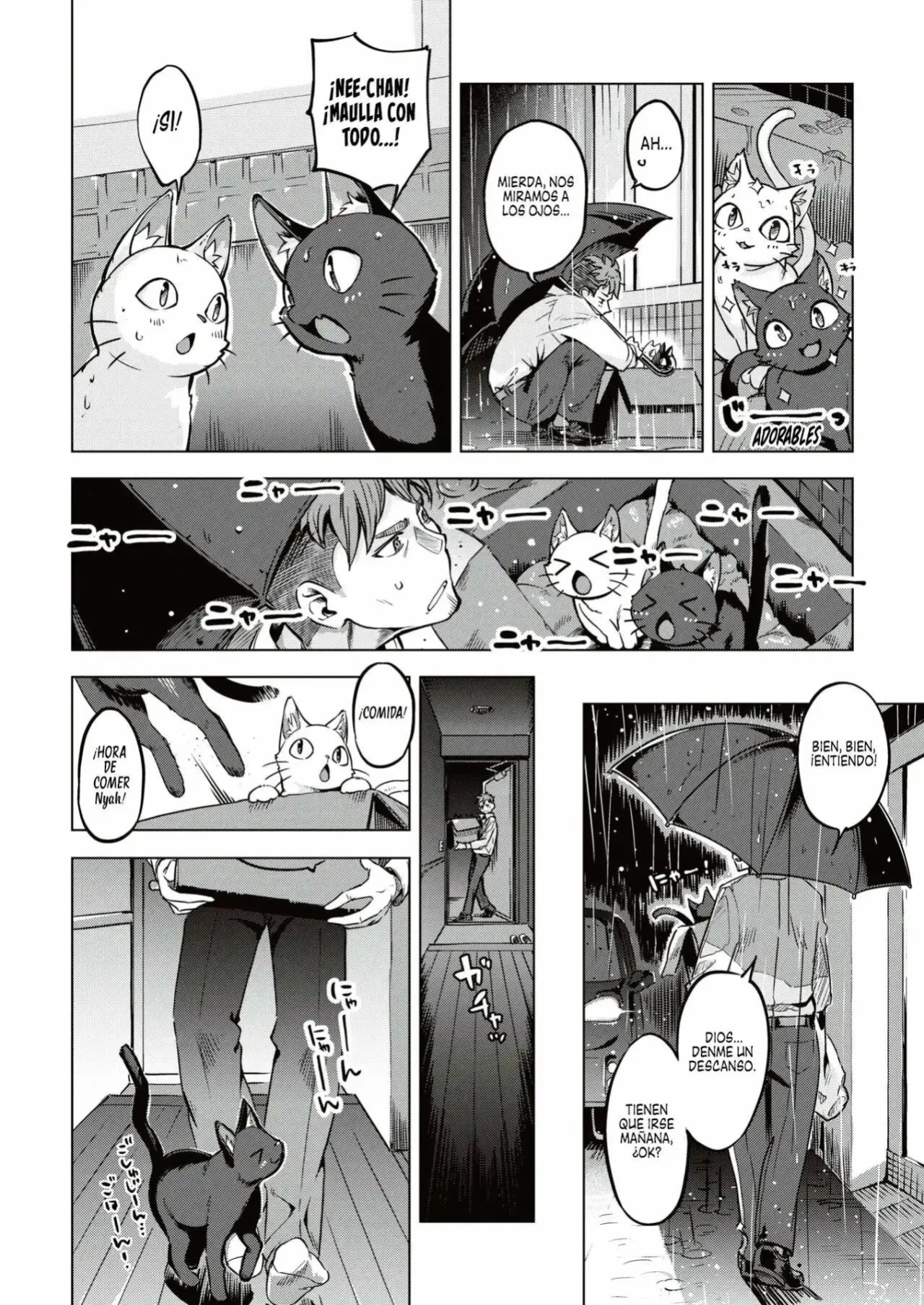 [Super Zombie] Oshikake Nyanko | Gatitas no invitadas 1 - 3