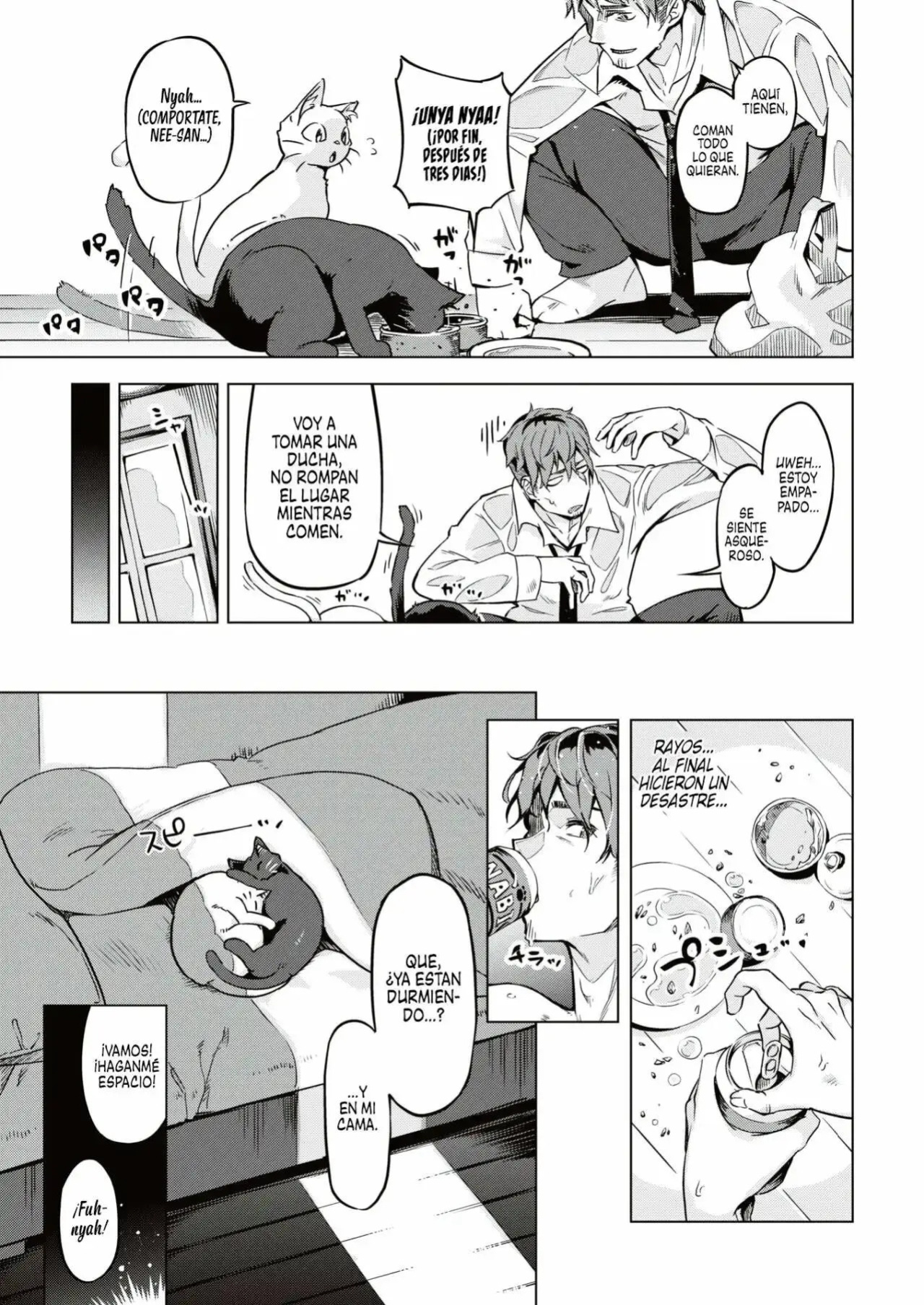 [Super Zombie] Oshikake Nyanko | Gatitas no invitadas 1 - 3