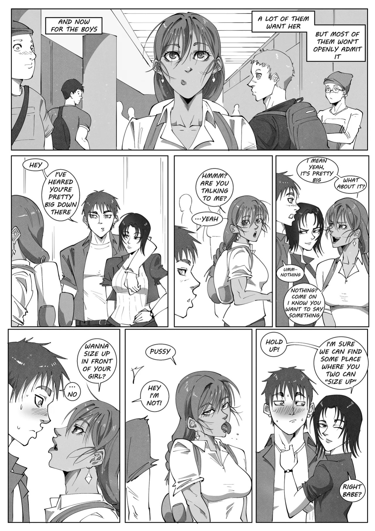 [UselessBegging] GNO: Girl's Night Out - Issue 02 [public/censored][ongoing]