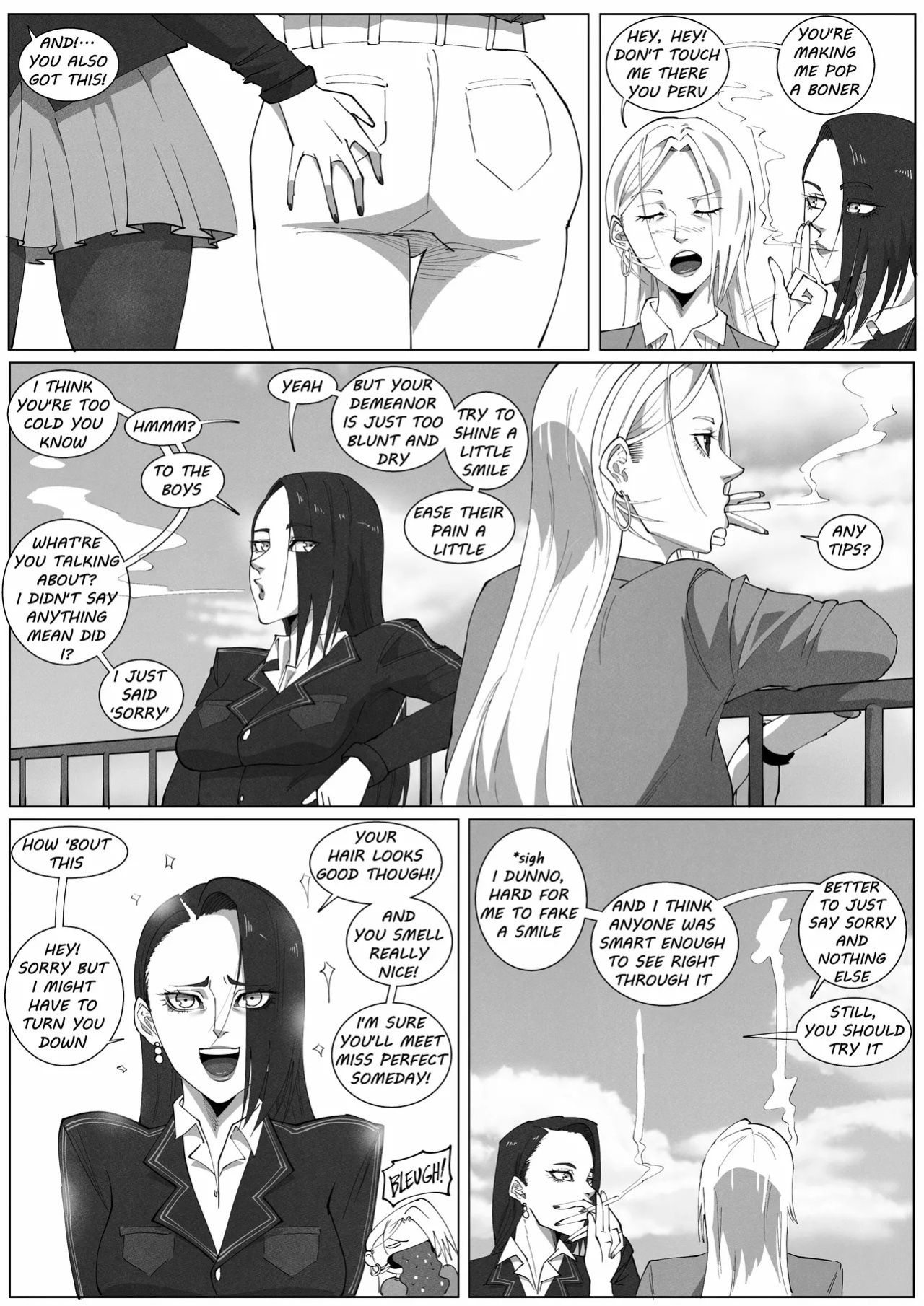 [UselessBegging] GNO: Girl's Night Out - Issue 02 [public/censored][ongoing]