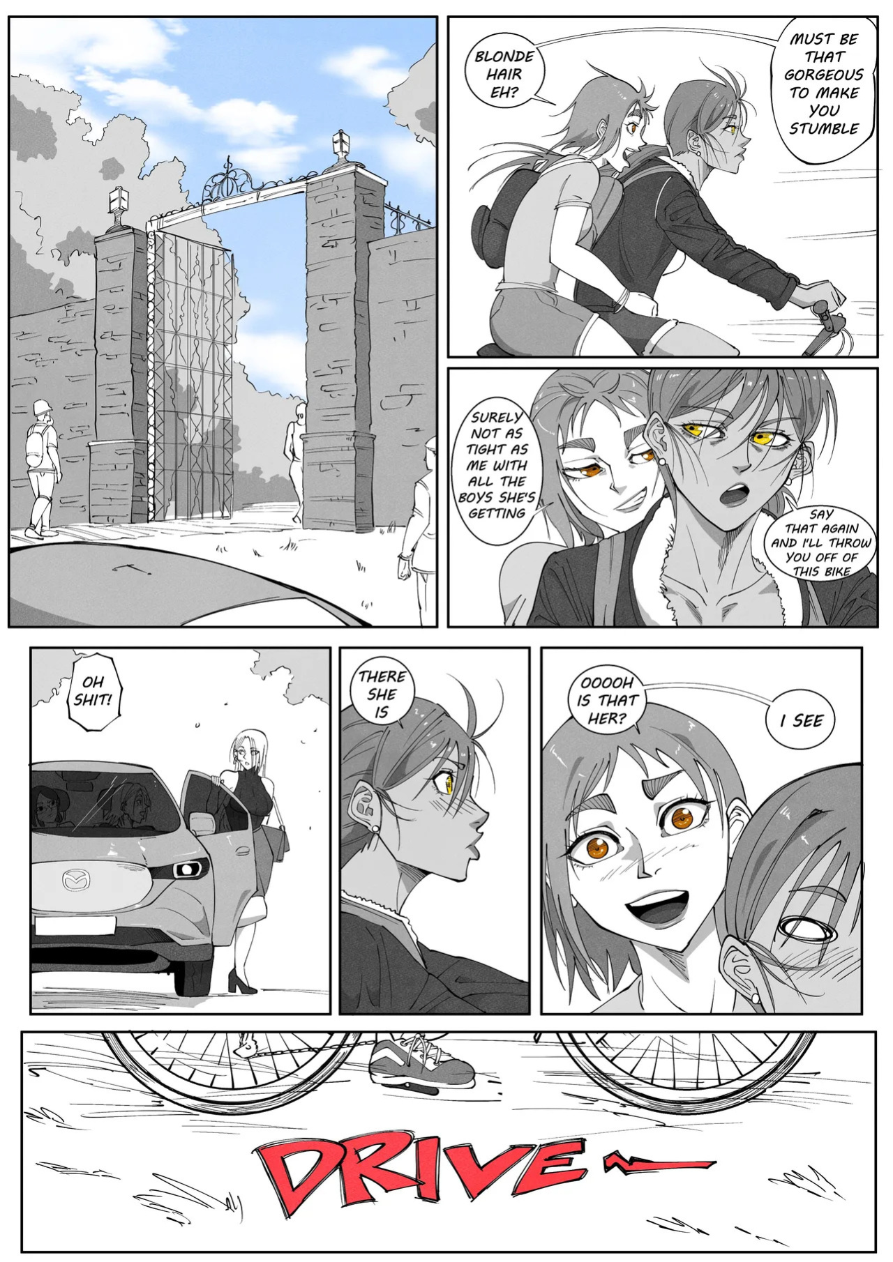 [UselessBegging] GNO: Girl's Night Out - Issue 02 [public/censored][ongoing]