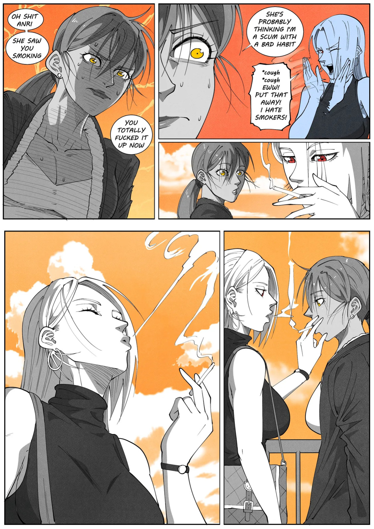 [UselessBegging] GNO: Girl's Night Out - Issue 02 [public/censored][ongoing]