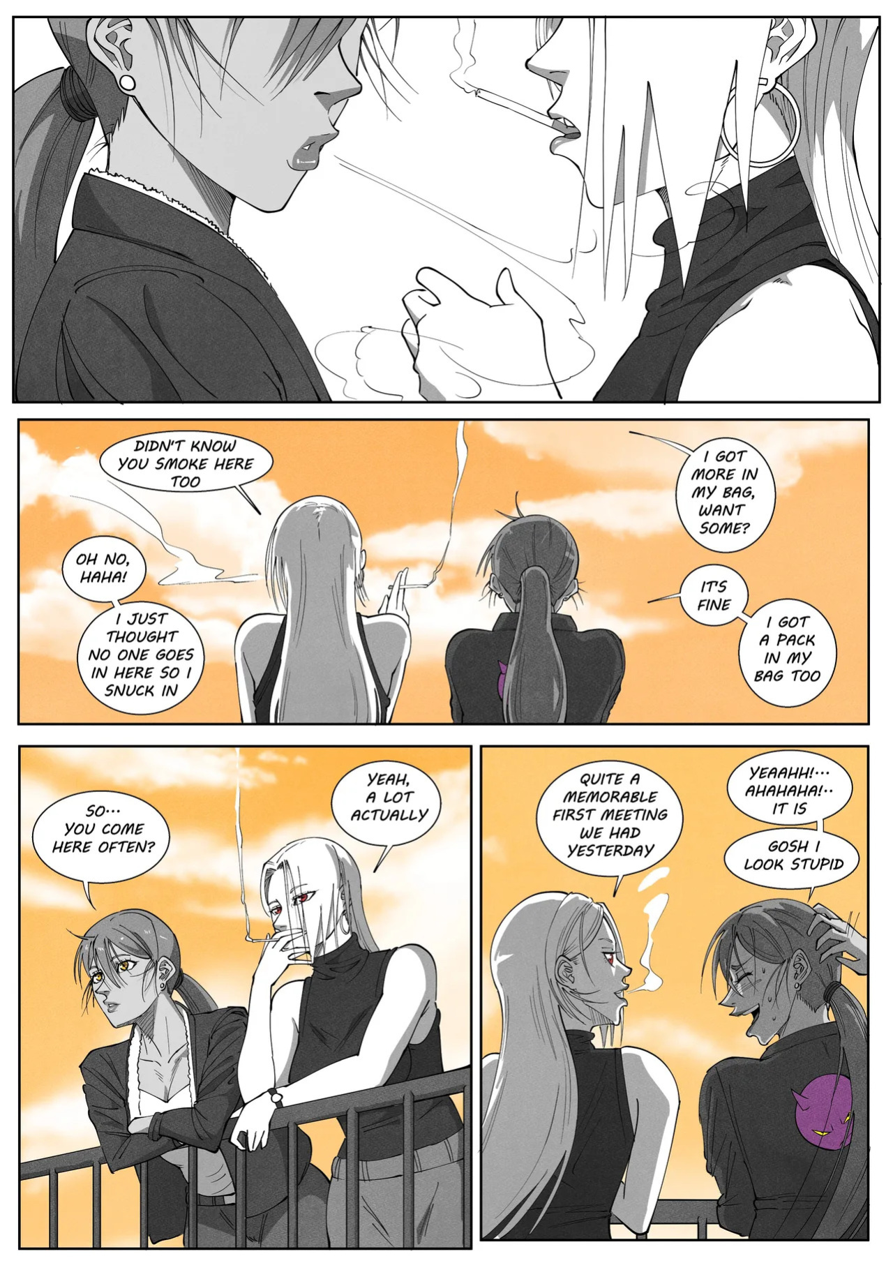 [UselessBegging] GNO: Girl's Night Out - Issue 02 [public/censored][ongoing]