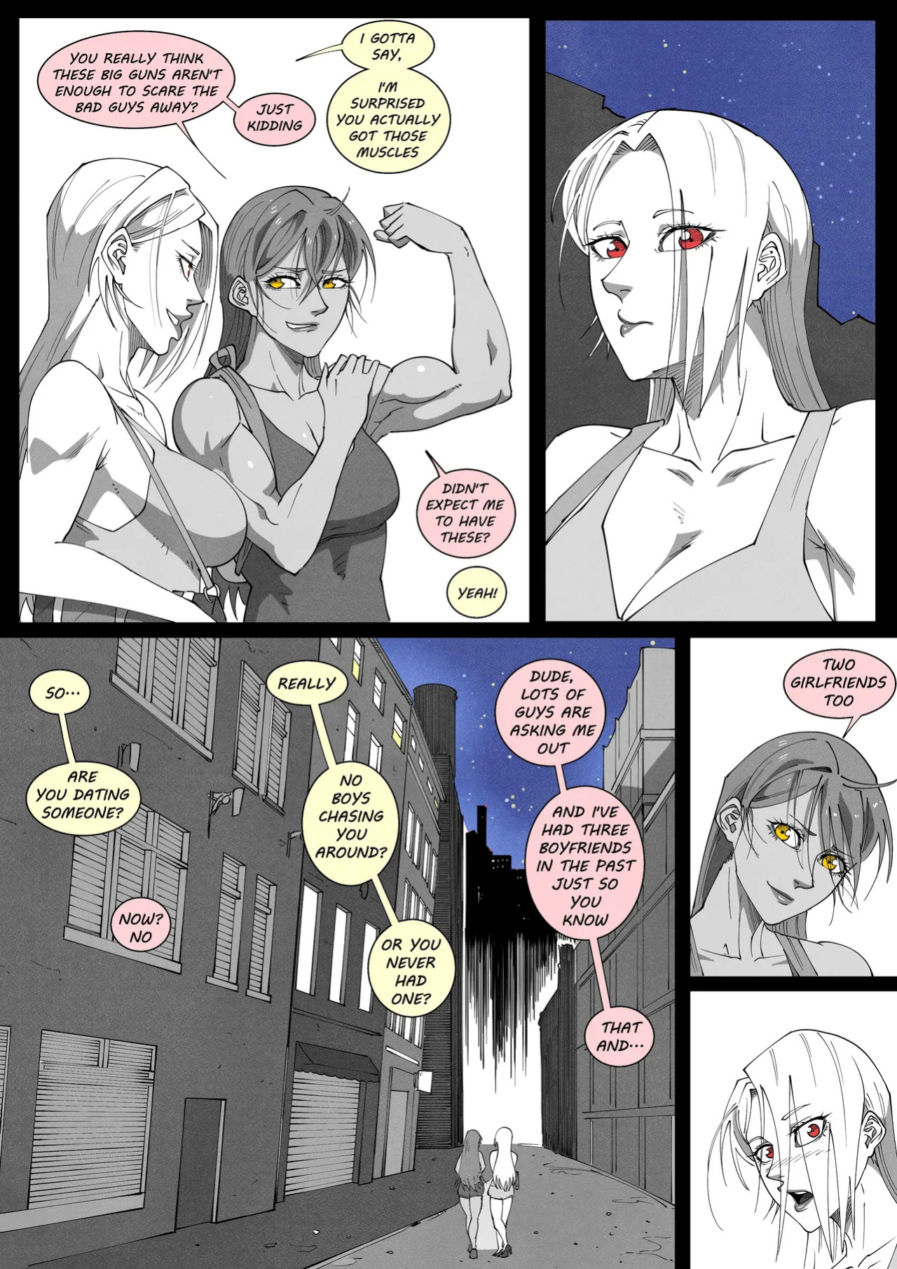 [UselessBegging] GNO: Girl's Night Out - Issue 02 [public/censored][ongoing]