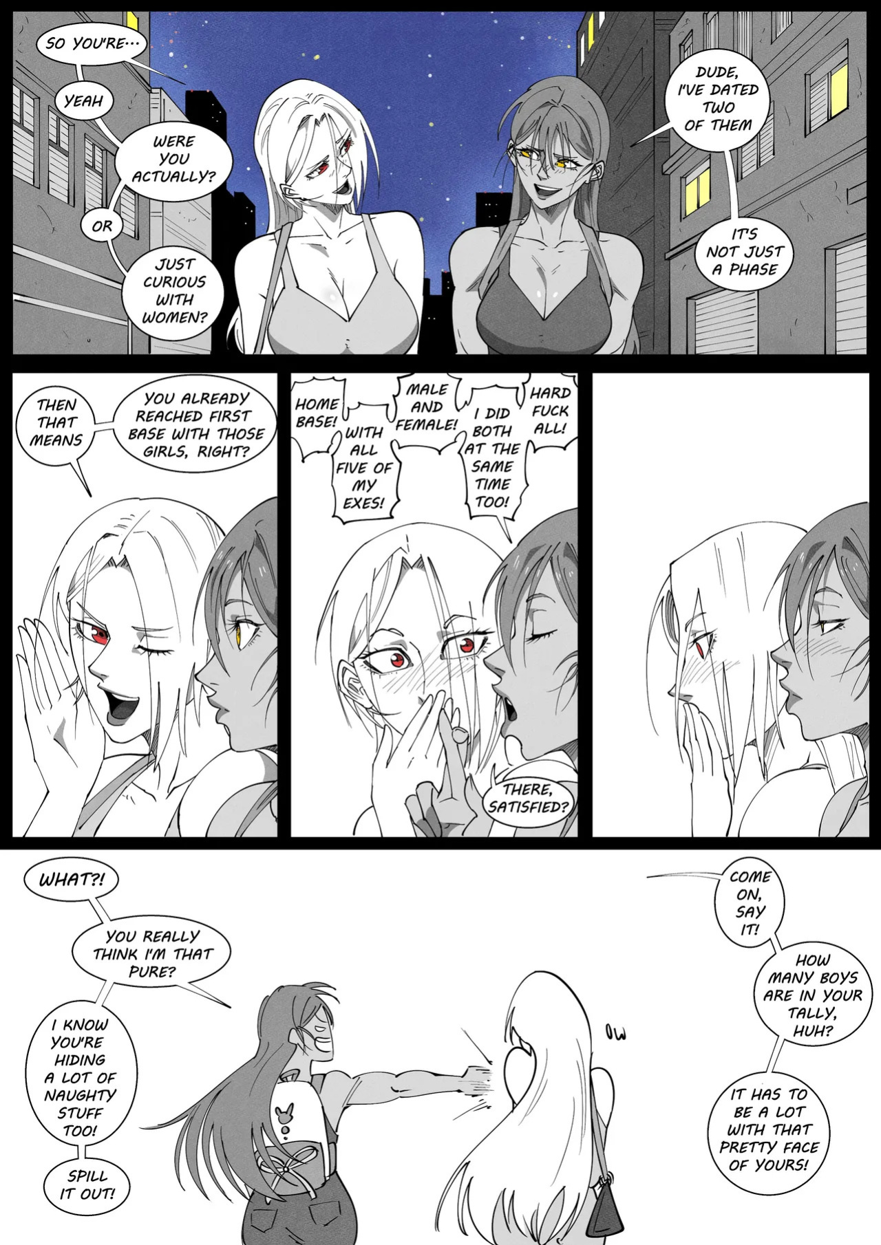 [UselessBegging] GNO: Girl's Night Out - Issue 02 [public/censored][ongoing]