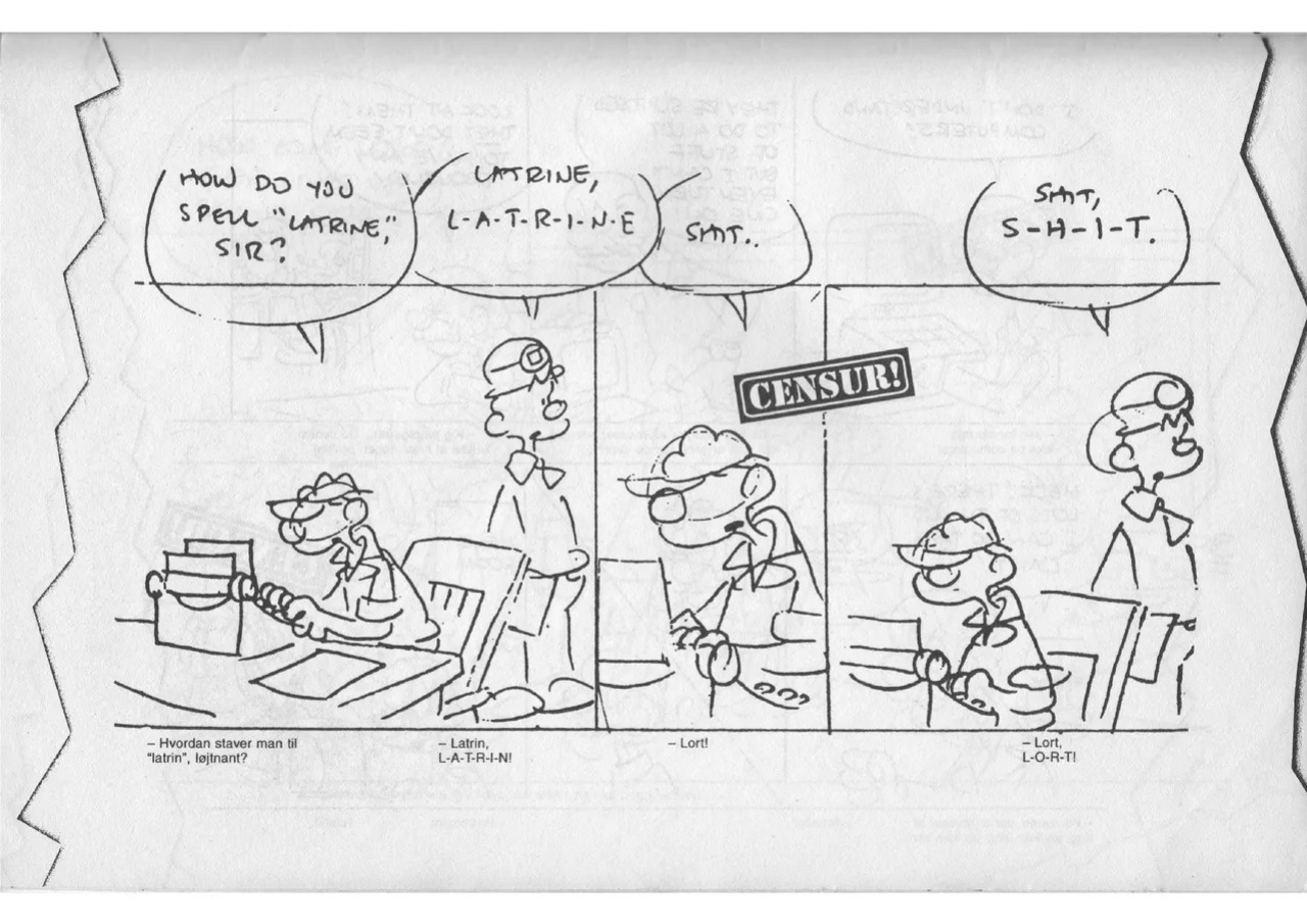 [Mort Walker] Basserne Censur! #1 [Danish, English]