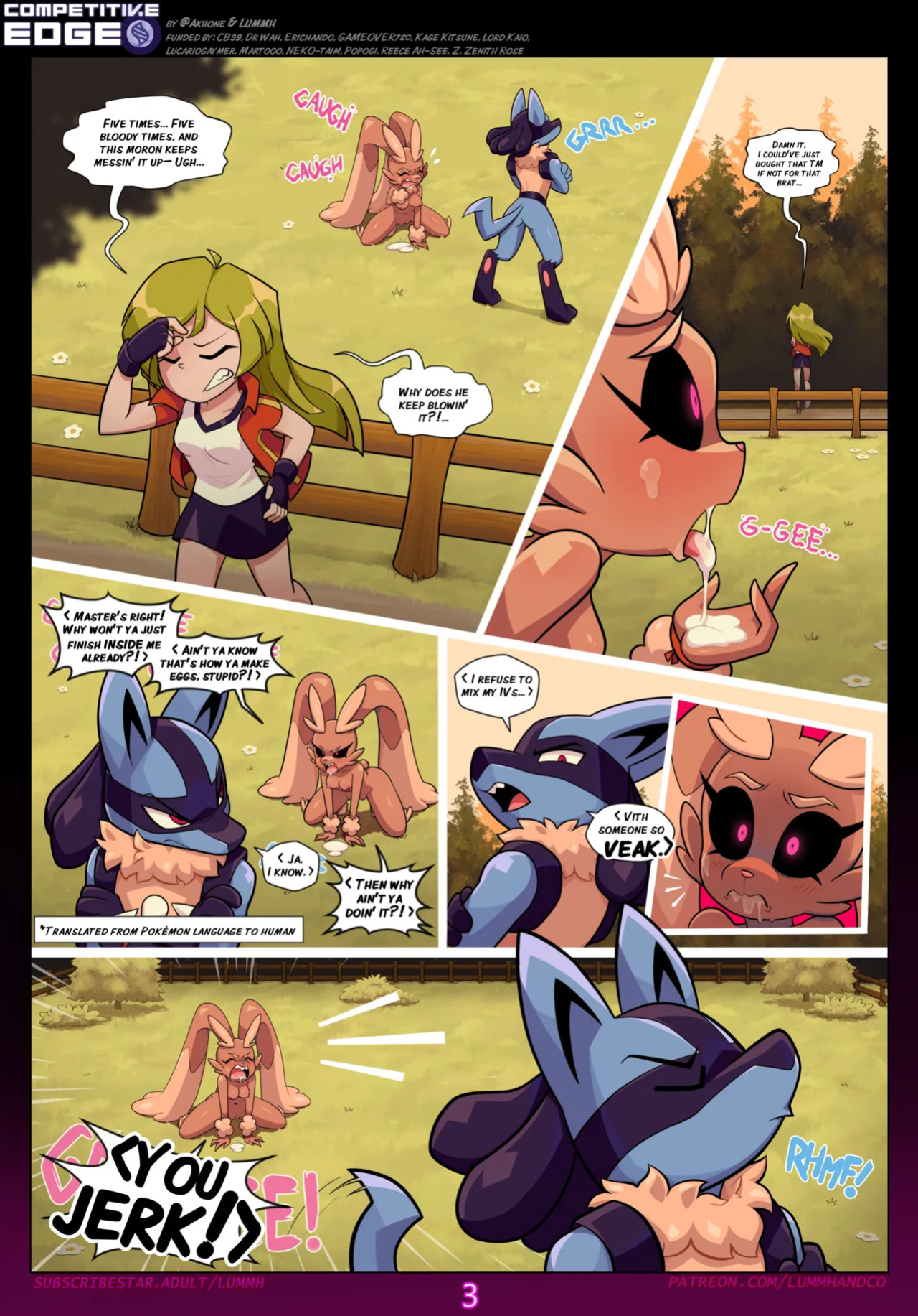 [Lummh] Competitive Edge (Pokemon) (Ongoing)