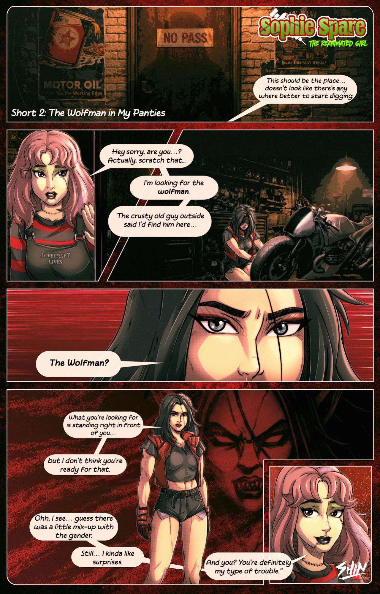 [shin rider] Sophie Spare the reanimated girl [ongoing]