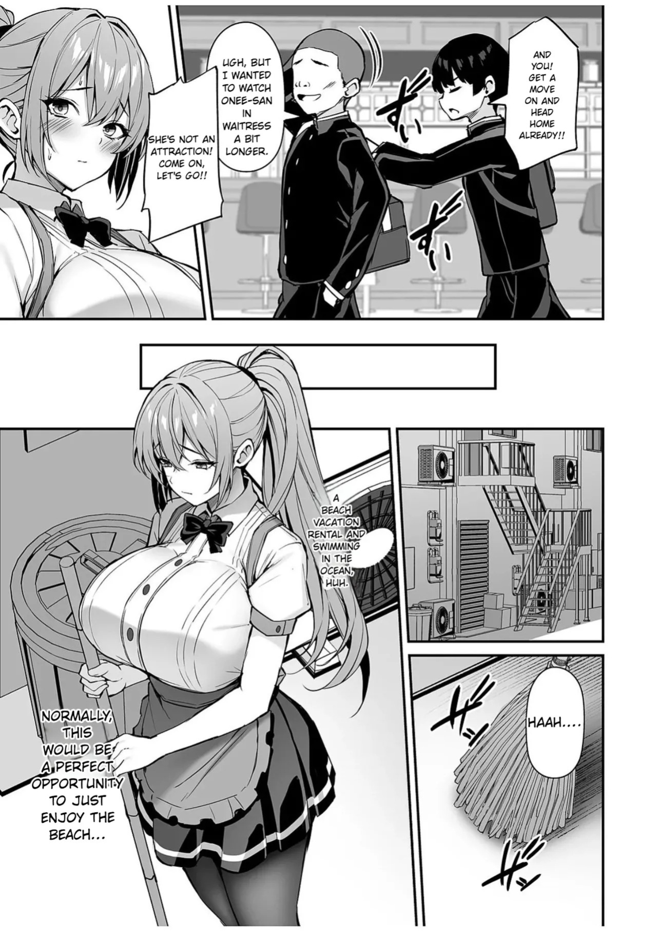 [Mofurentei (Xe)] Itsumo Yasashii Oneesan Wa Boku No Inai Aida Ni 2 [English]