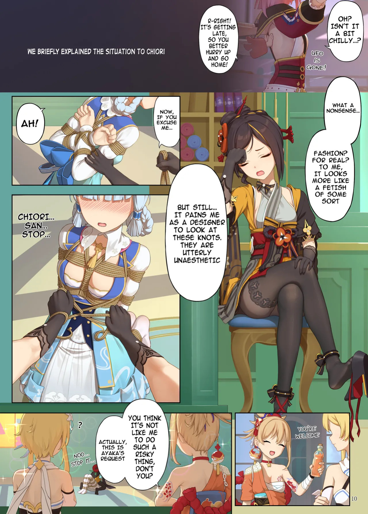 [Himitsu] En no Ori Ito (Genshin Impact) [English]