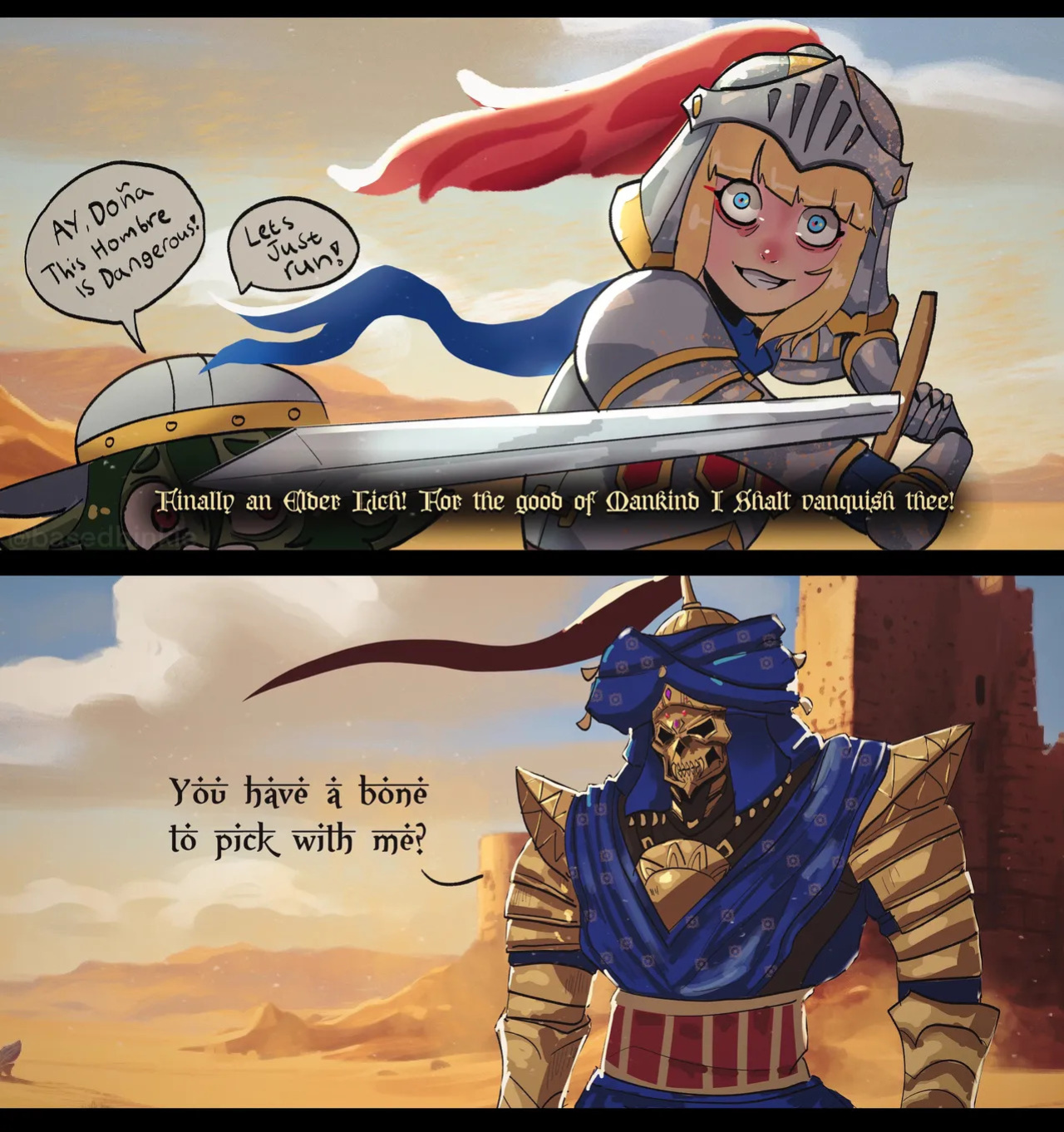 [BasedBinkie] Chivalry Starved Knight/Familiar Lands
