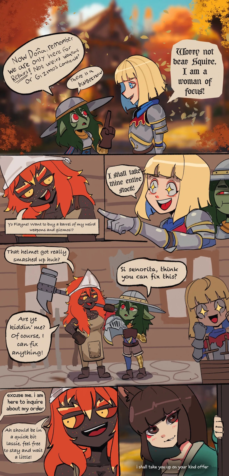 [BasedBinkie] Chivalry Starved Knight/Familiar Lands