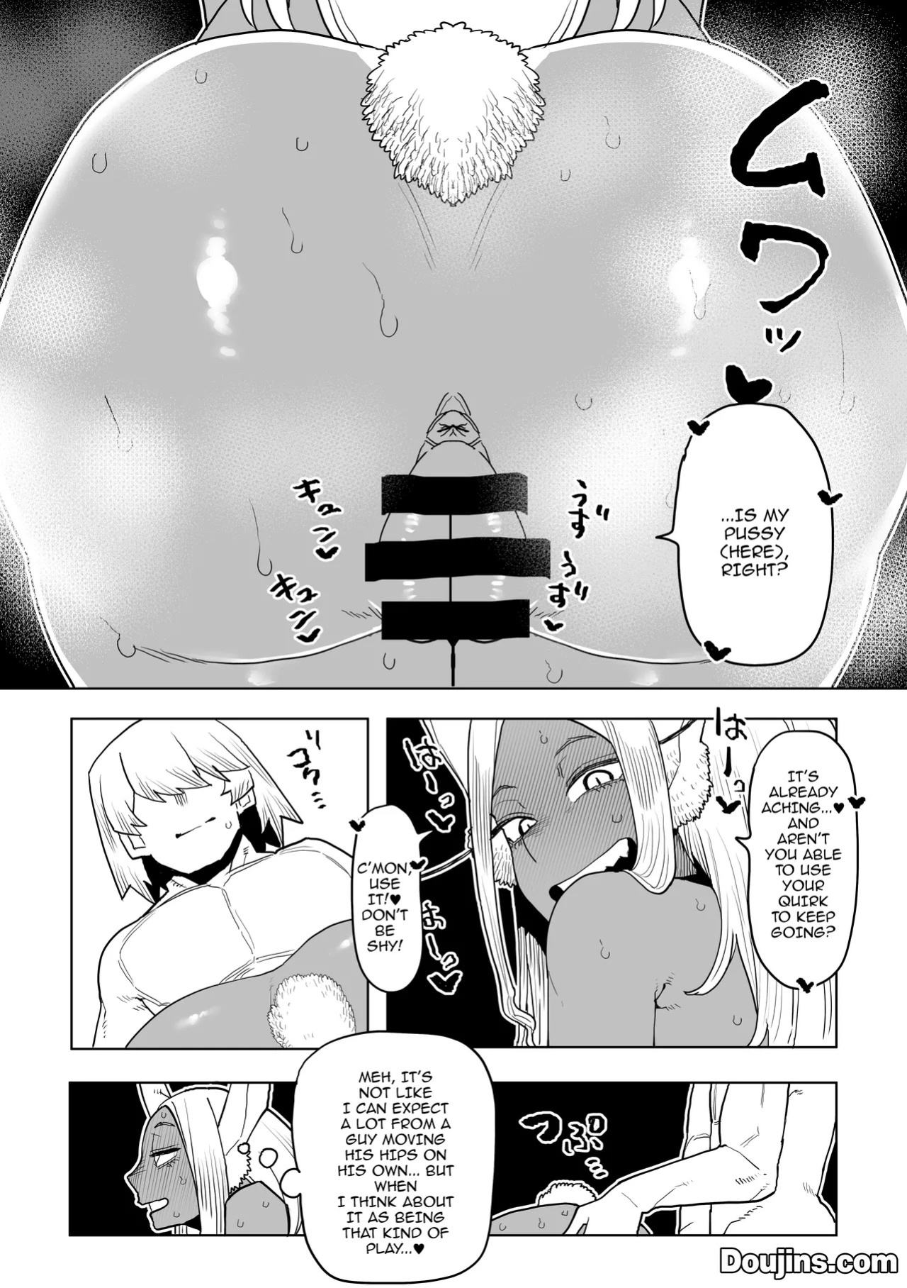 [Oekaki Kaki] Teisou Gyakuten Mono Mirko no Baai Sono 2 / Inverted Morality Hero Academia ~ Mirko's Case 2 (Boku no Hero Academia) [English] {Doujins.com}