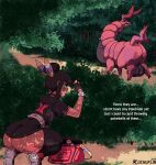 [Cuchuflin] Andre and Scolipede (Pokemon)