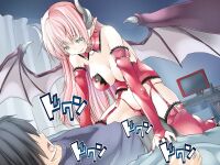 [Spermagic (MAKI)] Succubus no Doinran Onee-san ni, Doutei mo Seieki mo Nanimokamo Shiboritorarechau Boku [Eng]