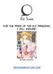 [Kaede Momiji (Shijokko)] Elf no Hime no Hokori ni Kakete Taemasu! | For the pride of the elf princess, I will endure! [Rei Scans]