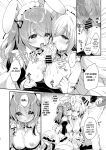 [Usacastle (Usashiro Mani)] W Sakura-chan no Fuwatoro Sand! | Double Sakura-chan's Fluffy Sandwich! [Shiro Translation]