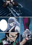 [FootCroft] [Kimetsu no Yaiba] Daki’s Blood Demon Art: Trample 堕姫の血鬼術・紅蓮践踏 (Part 1+Part 2)