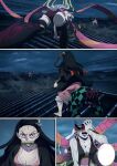 [FootCroft] [Kimetsu no Yaiba] Daki’s Blood Demon Art: Trample 堕姫の血鬼術・紅蓮践踏 (Part 1+Part 2)