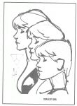 [Adam Hughes] Legion Sketches