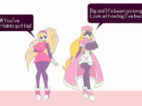 [Metachoke] Prairie & Ciel's Sibling Rivalry (Megaman ZX Advent)