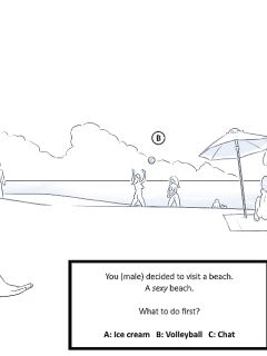 [Nobody in Particular] Beach CYOA