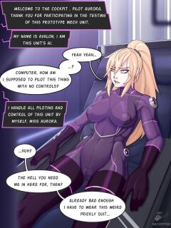 [Nicoffee] Aurora being put to test an experimental mech