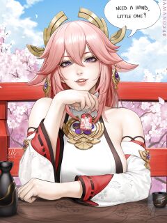 Sciamano240 Yae Miko HandSake (Genshin Impact) Preview