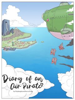 Artist - Pieceofsoap / Diary Of An Air Pirate - FULL COMIC