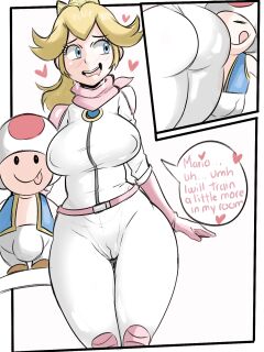 [Rider117] Peach x Toad (Super Mario Bros.)