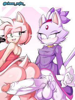 [ChaosNSFW / IchiNSFW] Amy, Rouge & Blaze (Sonic)