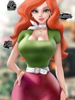 [IzharDraws] Cousin Mel (Grandma Got Run Over by a Reindeer)