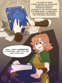 [HuffsLove, Spicymancer] Monster Researcher Eclair and the Book of Imps!