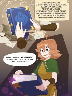 [HuffsLove] Monster Researcher Eclair and the Book of Imps!