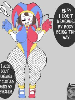 [CrossSamaX] Pomni's upgrades (The Amazing Digital Circus)