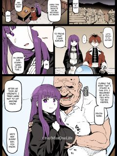 [Ahemaru] Fern-san did her best (Sousou no Frieren) [Gagak_Ireng] [Colorized MissOneLife]