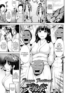 [Yayo] Tengusai Inkaku no Gi | Tengu Festival clitoris ceremony (2D Comic Magazine Dekakuri Bishoujo Kuriiki Jigoku Vol. 2) [защёчный translations]
