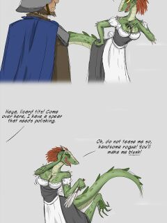 [Valsalia] Lusty Argonian Maid