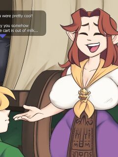 [A-Gal] Cremia x Link & Mushroom Toppin (The Legend of Zelda)