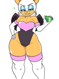 [Zetaskully] Rouge the Bat (Sonic the Hedgehog)