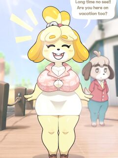 [Lollipopcon] Vacation with the isabelle (Animal Crossing)