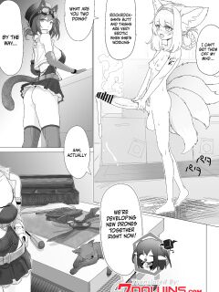 [Blacktan] Futanari Suzuran-chan (Arknights) [Doujins.com]