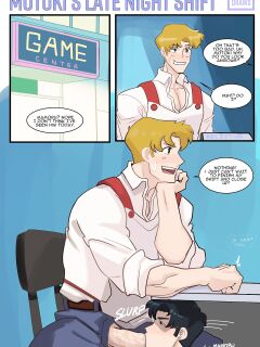 [Kaito Draws] Motoki's Late Night Shift