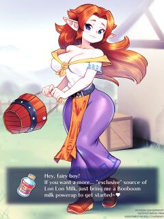 [supersatanson] Milking Malon (Legend of Zelda)